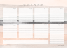 Load image into Gallery viewer, Milly A4 Yearly Desk Pad (Weekly Planner)

