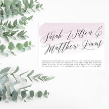Load image into Gallery viewer, Understated Lilac Wedding Invitation Suite - Misiu Papier
