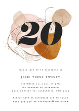 Load image into Gallery viewer, Josie Birthday Invitation
