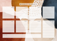 Load image into Gallery viewer, Fifi A4 Yearly Desk Pad (Weekly Planner)
